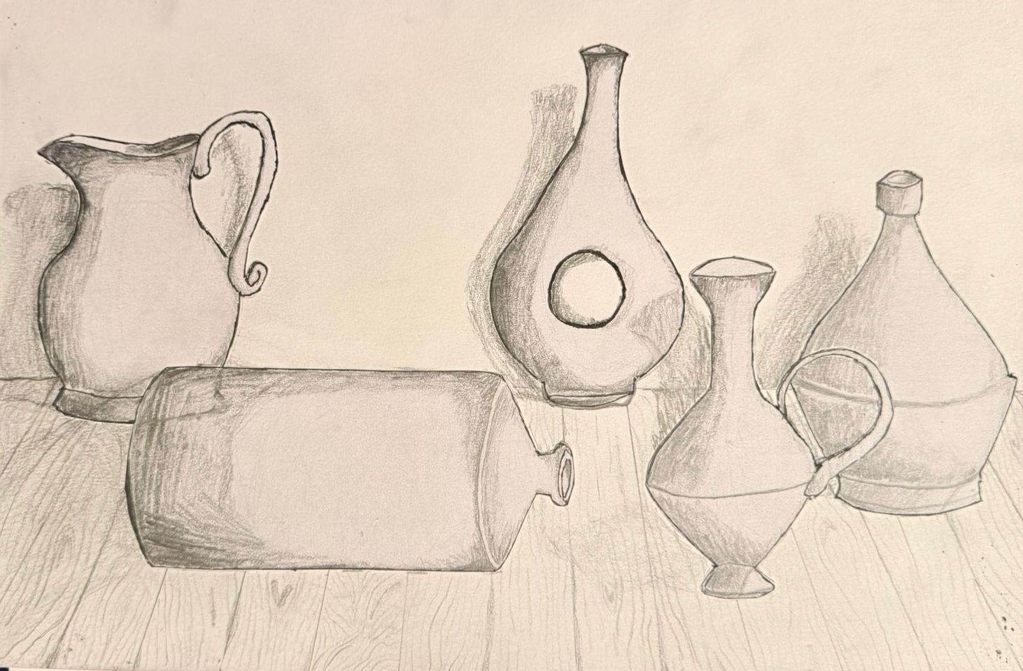 Stillleben mit Gefäßen